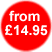 from &pound; 14.95